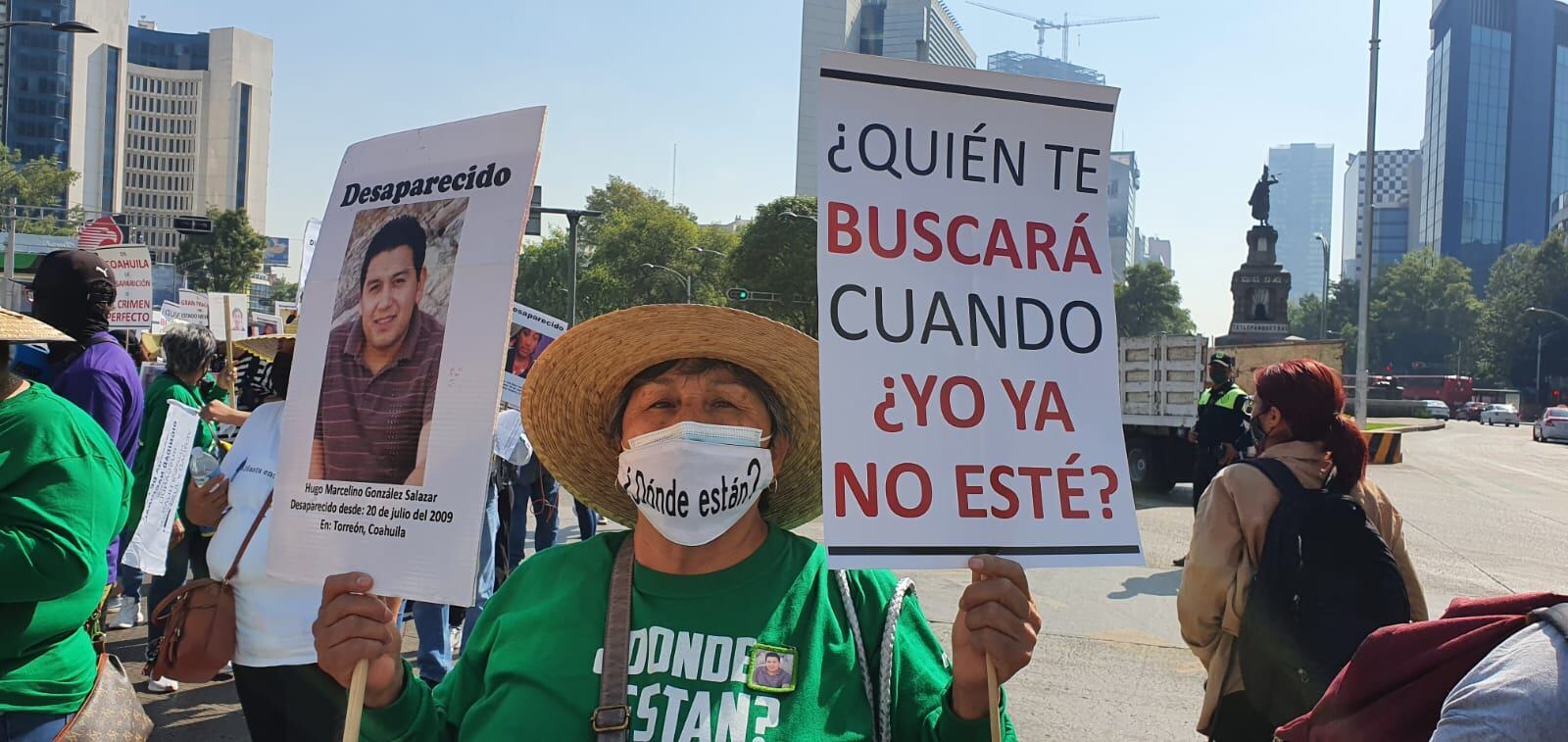 Marcha del Día de las Madres 2022 en la CDMX