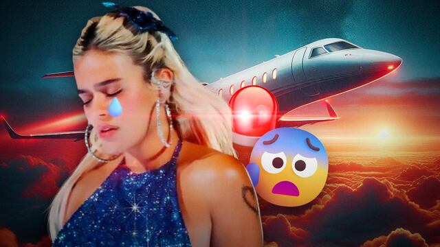 Avión privado de Karol G aterriza de emergencia por una falla