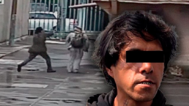 Detienen a hombre que atacó con un tubo a un peatón en Iztacalco
