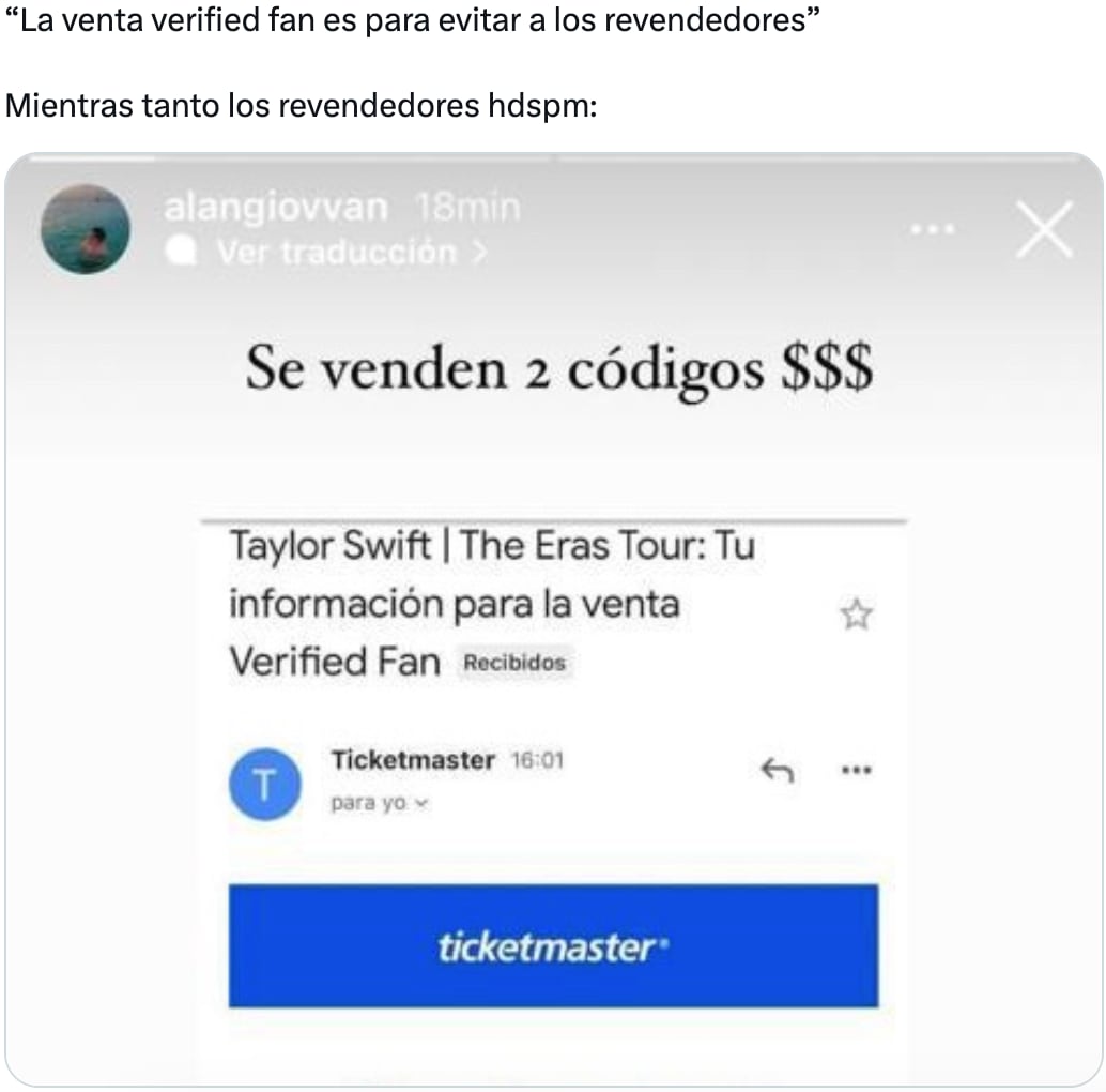 Fans de Taylor Swift en México exigen respuestas a Ticketmaster con memes