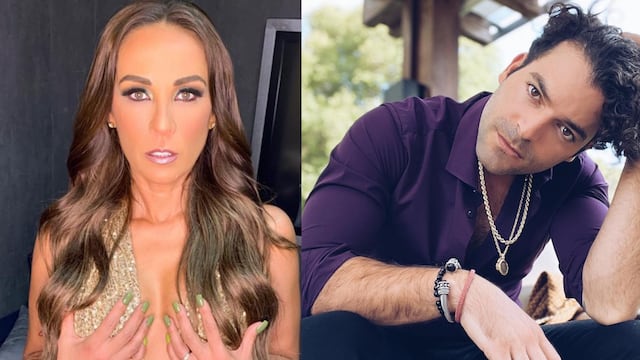 Consuelo Duval y Adrián Di Monte.