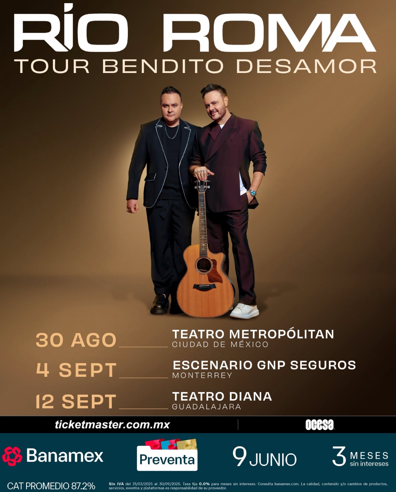 Río Roma en el Teatro Metropólitan