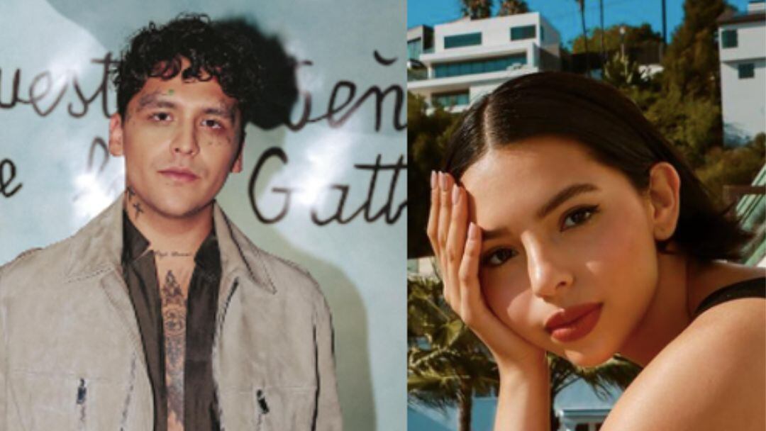 Christian Nodal y Ángela Aguilar