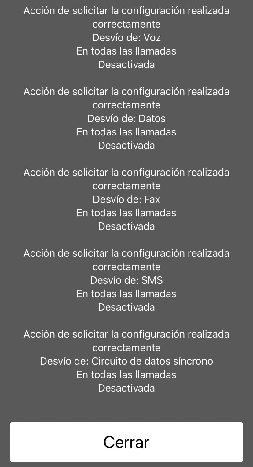 Pantalla para detectar si tu celular está intervenido