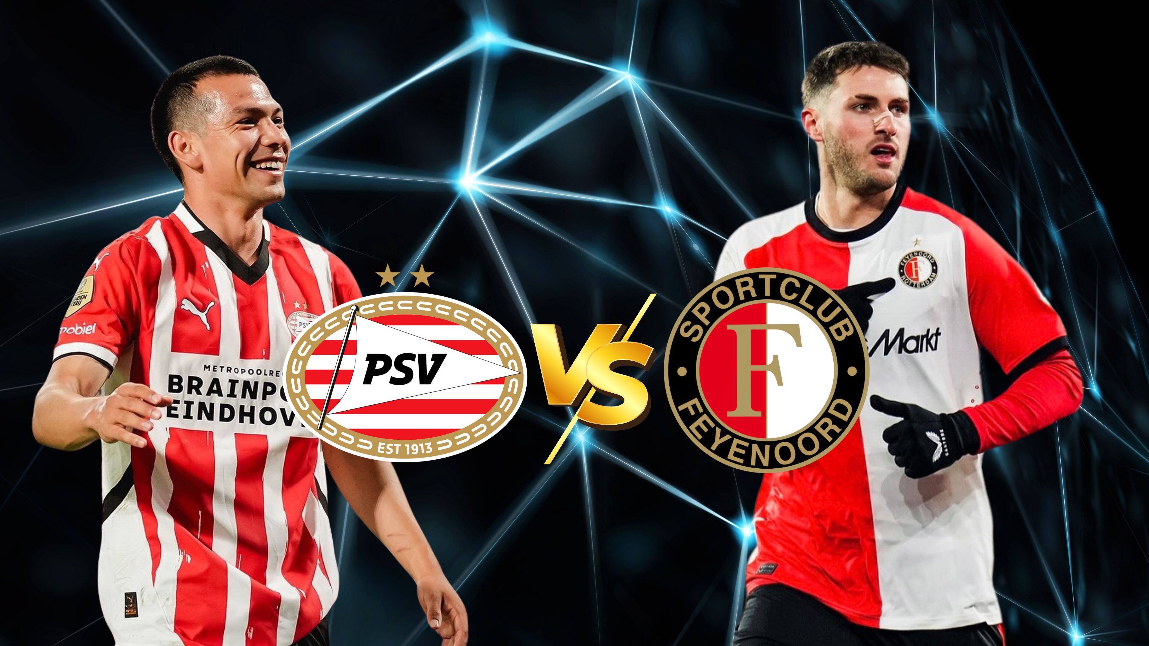 PSV vs Feyenoord: Pronóstico y posibles alineaciones del partido del Chucky Lozano y Santiago Giménez