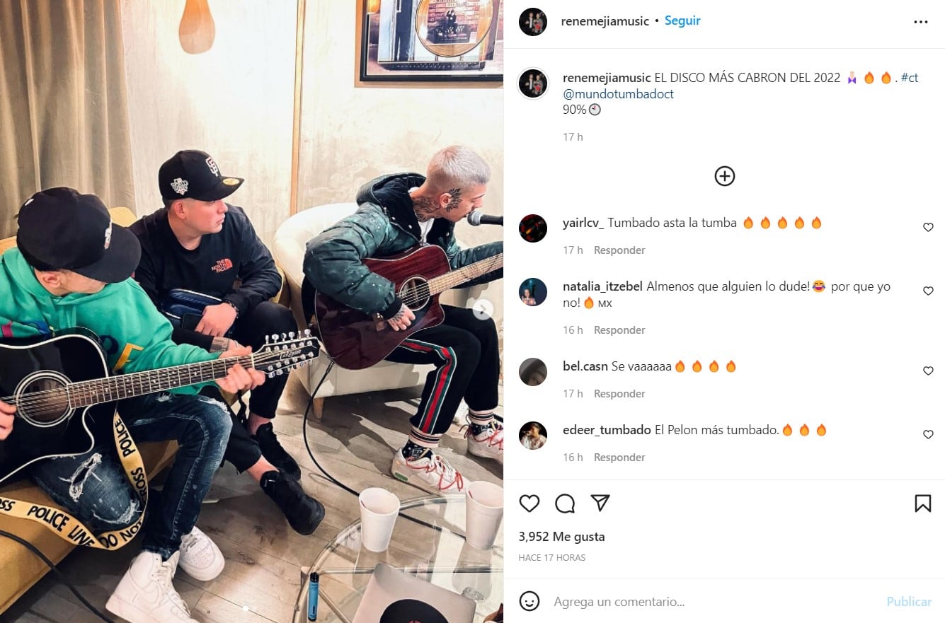 Natanael Cano y René Mejía