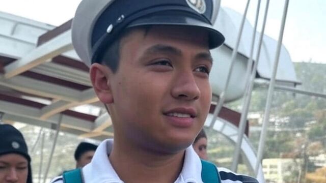 Adal Jair Marcos, joven fallecido en el buque Cuauhtémoc en Nueva York