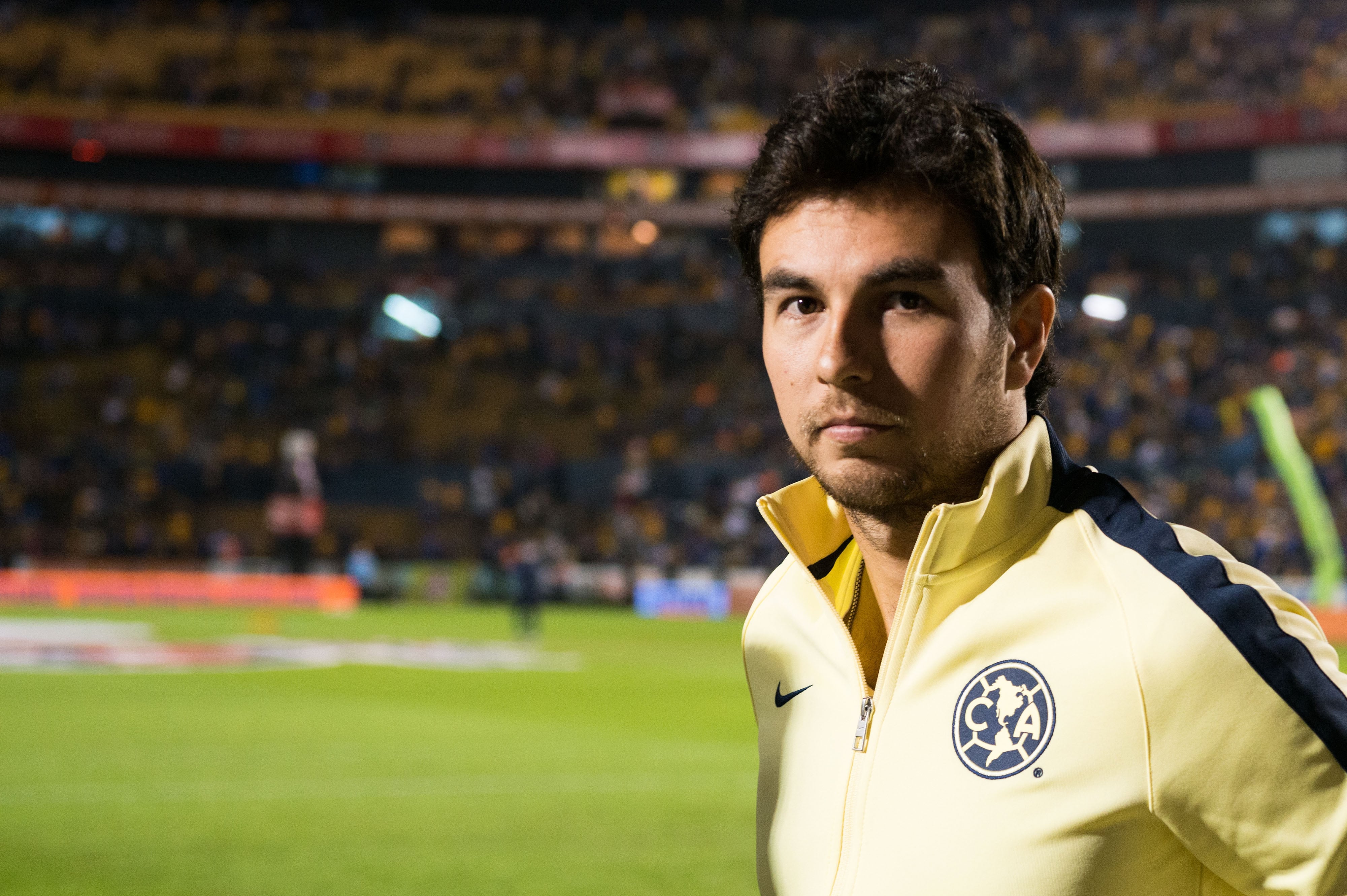 Checo Pérez, fan del Club América