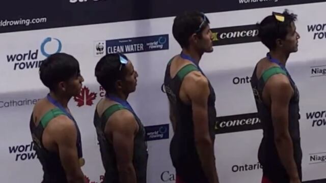 Equipo mexicano hace historia y gana medalla de oro en el Mundial de Remo