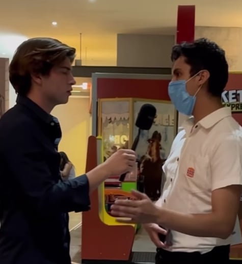Gerente de Burger King funado