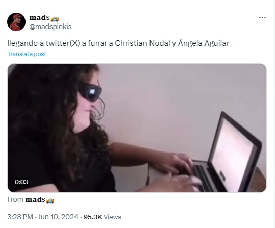 Memes de Ángela Aguilar y Christian Nodal