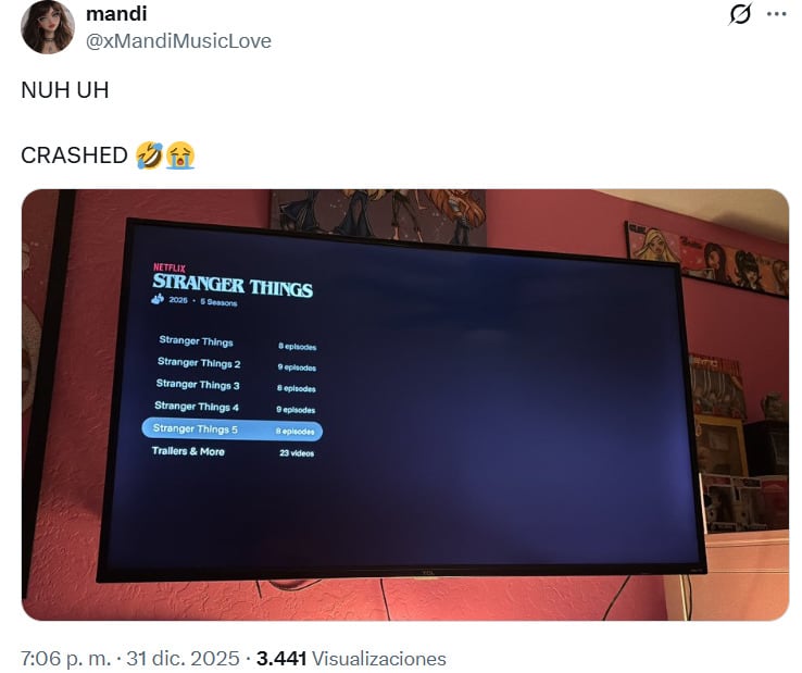 Netflix presenta fallas tras el estreno del último capítulo de Stranger Things