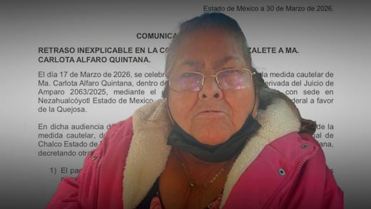 Doña Carlota sigue en prisión por “retraso inexplicable” en brazalete