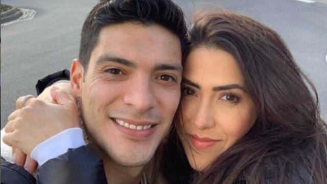 Raul Jiménez y Daniela Basso