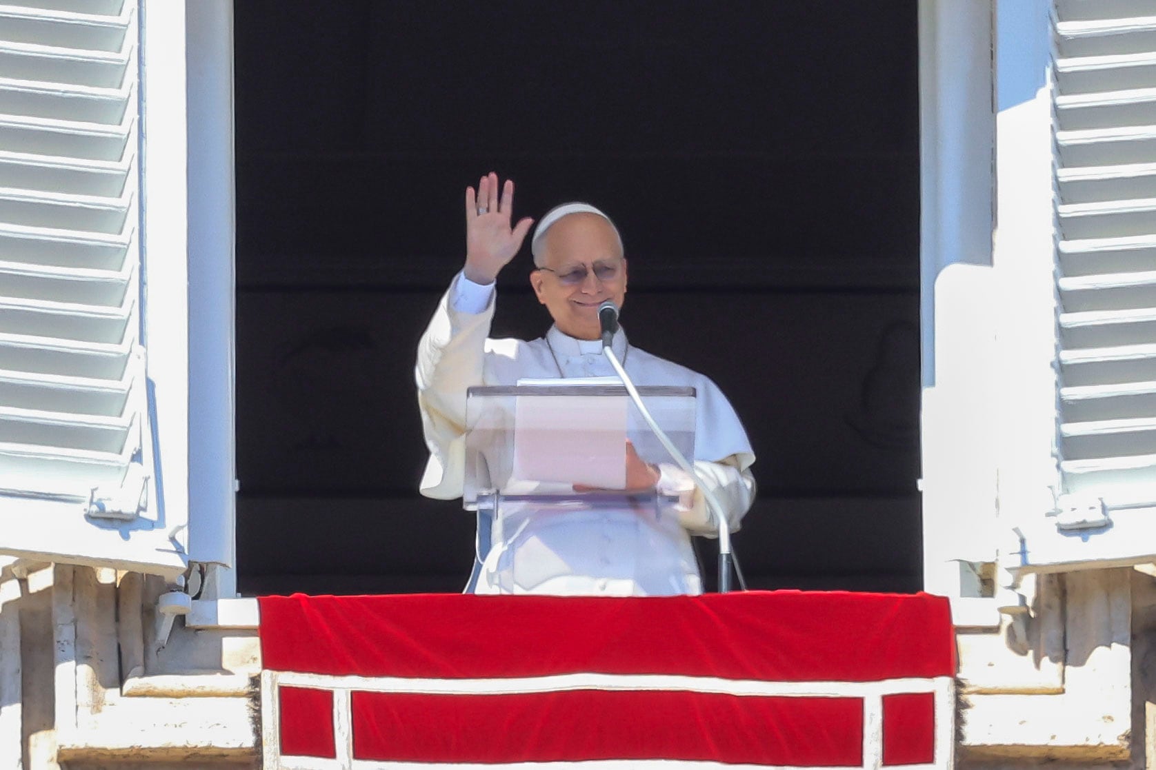 Papa León XIV desde el Vaticano.