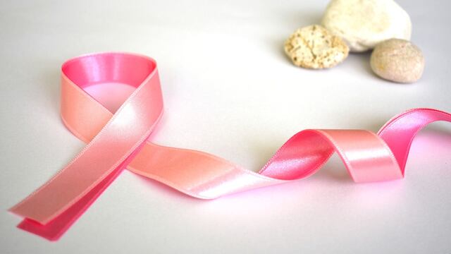 Cinta rosa concientización del cáncer de mama