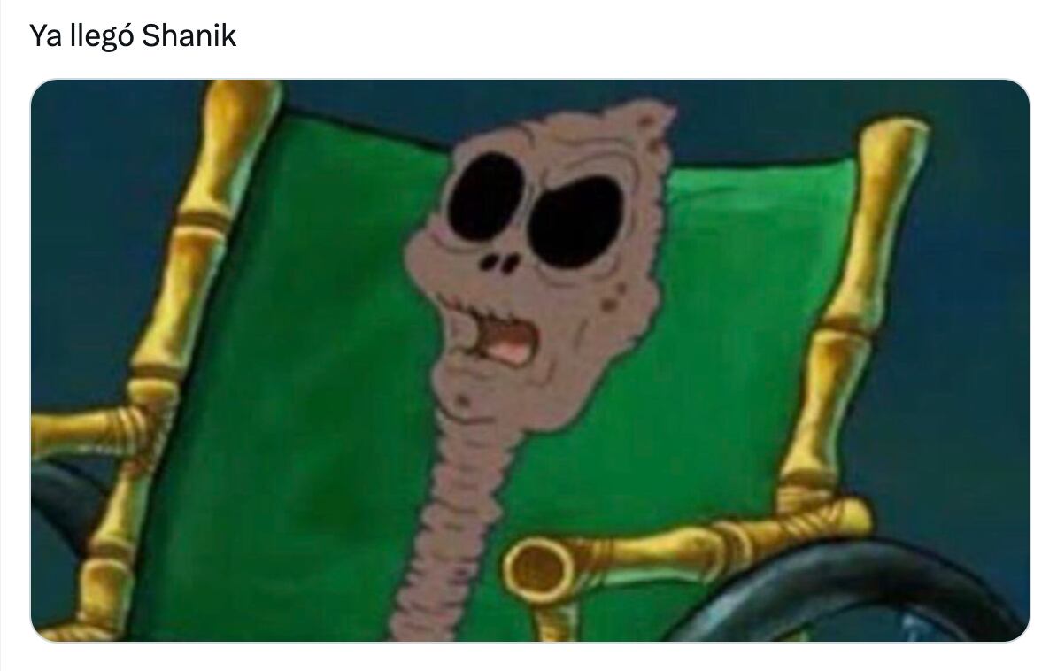 Meme de Shanik Berman en La Casa de los Famosos México 2024