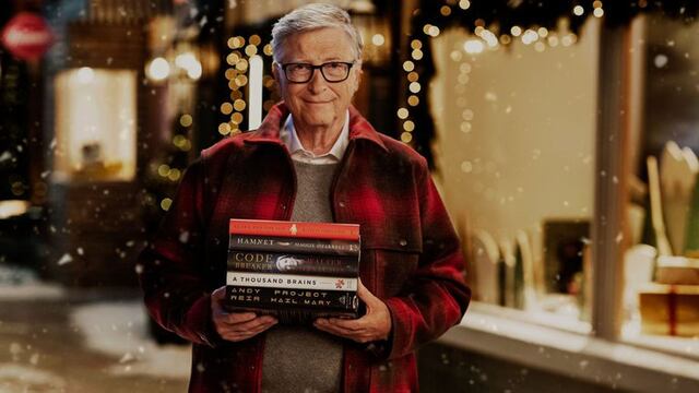 Bill Gates recomienda los 5 libros que más le gustaron en este 2021