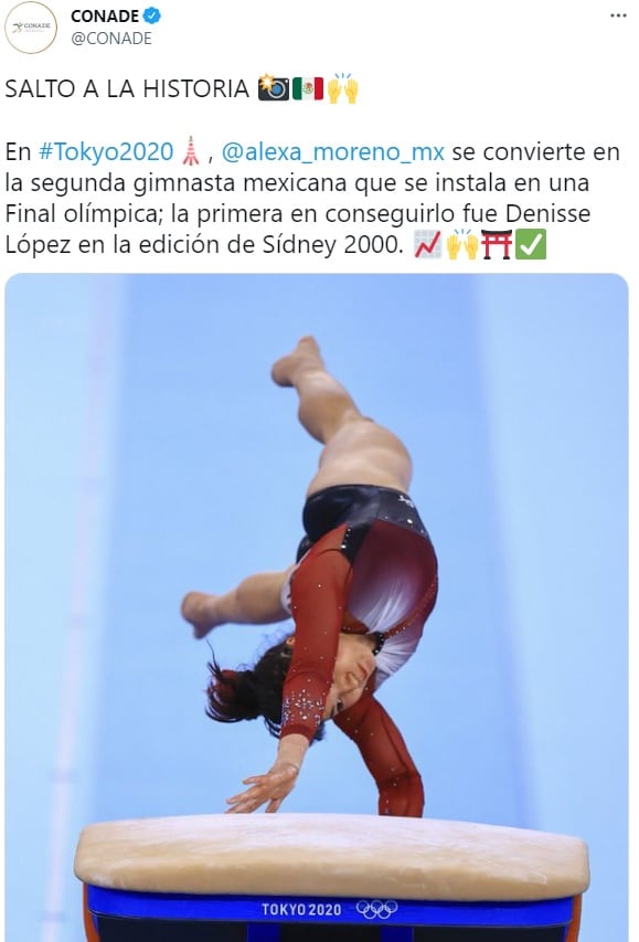Conade reconoce a Alexa Moreno