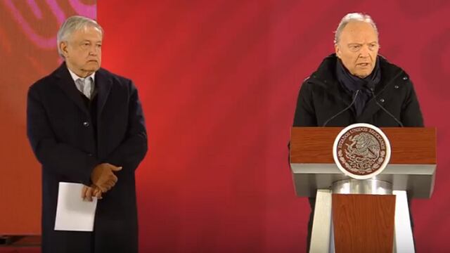 Andrés Manuel López Obrador  y Alejandro Gertz Manero