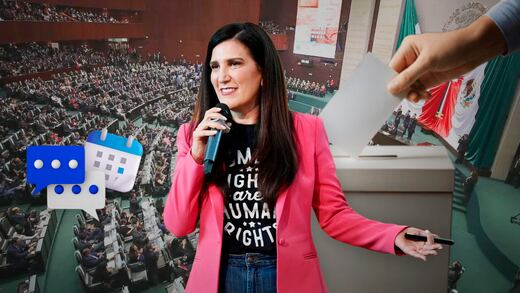 Reforma electoral podría discutirse en el pleno el miércoles: Kenia López Rabadán