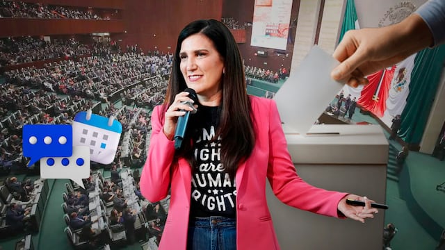 Reforma electoral podría discutirse en el pleno el miércoles: Kenia López Rabadán