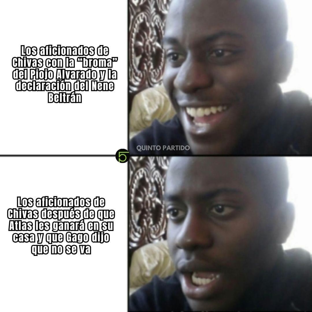 Se les borró la sonrisa.