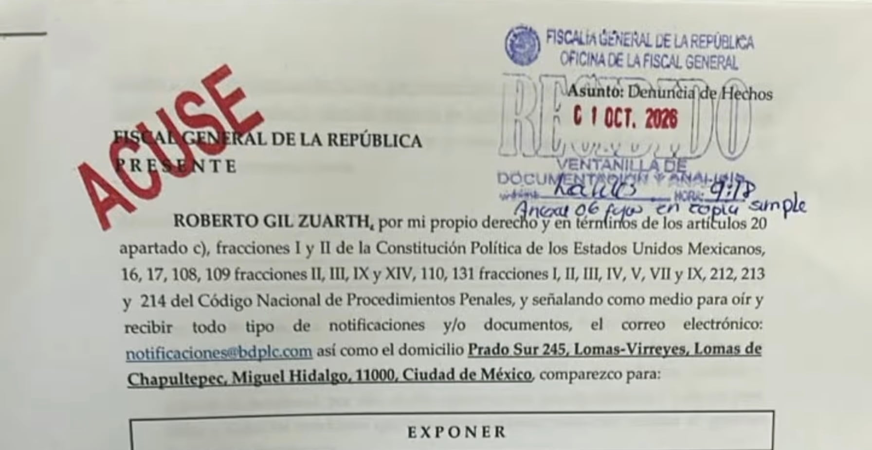 Denunciarán a quien resulte responsable por decapitación de estatua de Calderón