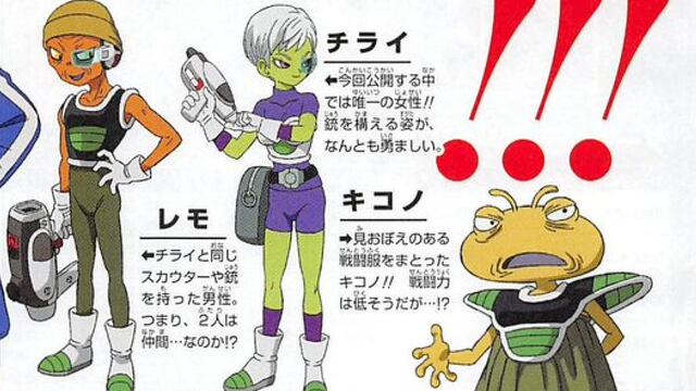 Personajes Dragon Ball Super