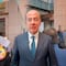 Extrabajadores de Luz y Fuerza protestan contra Felipe Calderón frente al Hotel Marquis