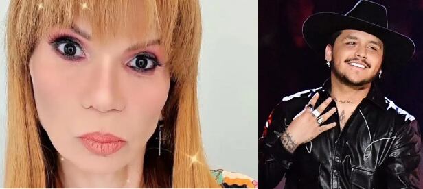 Mhoni Vidente y Christian Nodal