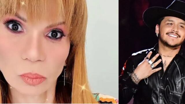 Mhoni Vidente y Christian Nodal