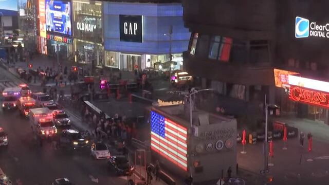 Tiroteo en Times Square Nueva York deja 3 heridos