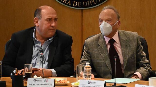 Alejandro Gertz Manero durante comparecencia en Cámara de Diputados