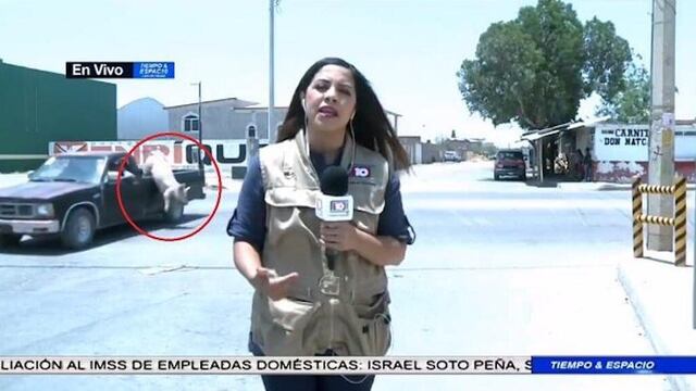 El trágico momento.