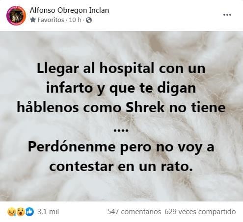 Mensaje Alfonso Obregón