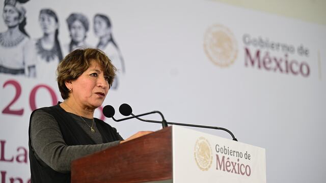 Delfina Gómez, gobernadora de Edomex