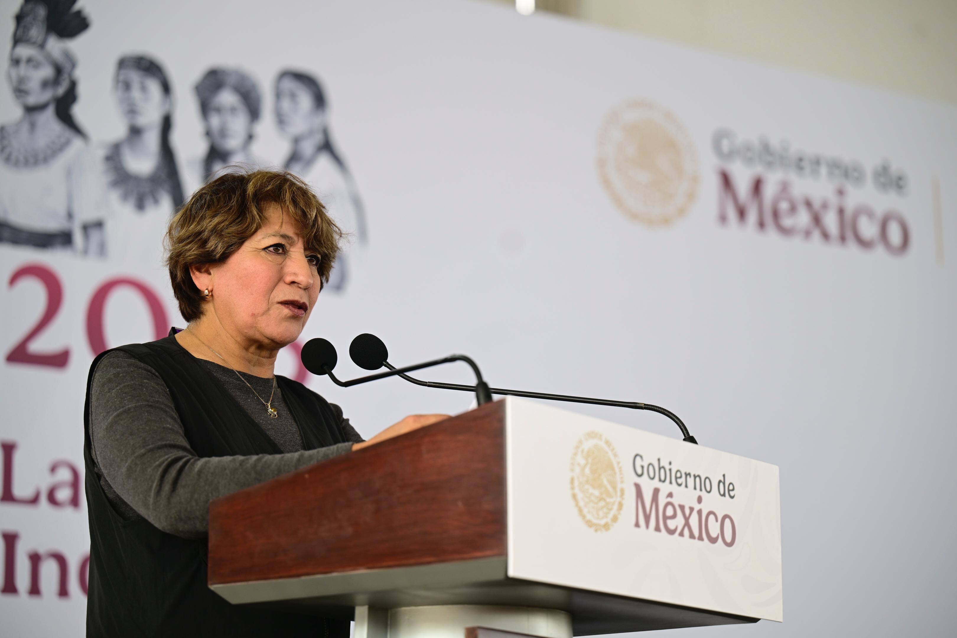 Delfina Gómez, gobernadora de Edomex