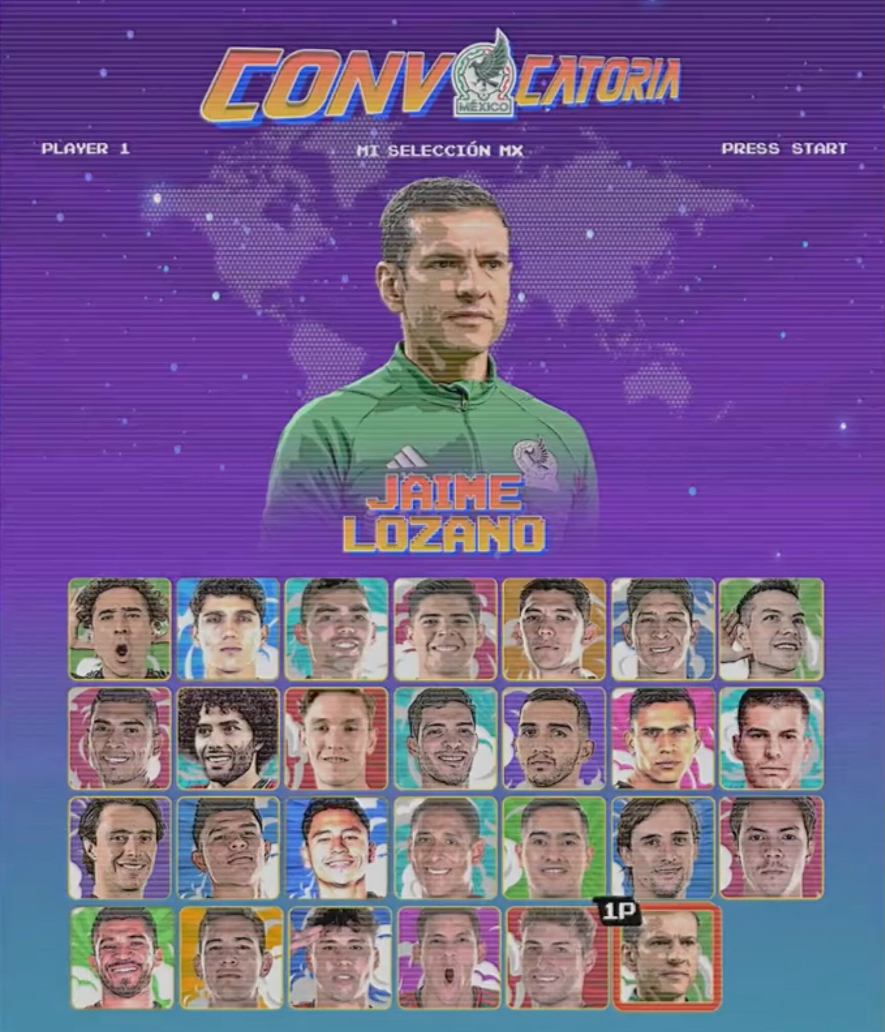 Convocatoria de la Selección Mexicana para la Fecha FIFA de octubre 2023