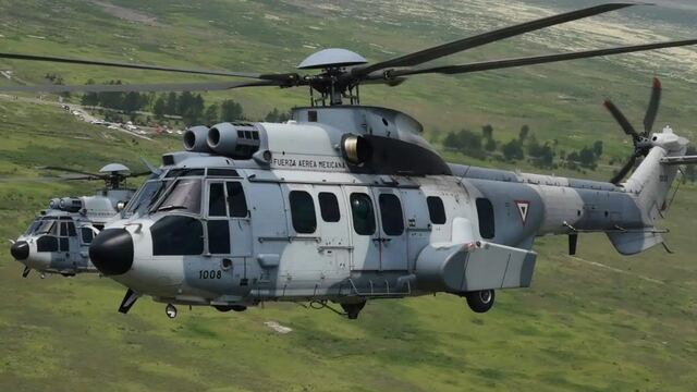 Helicóptero militar (imagen de referencia)