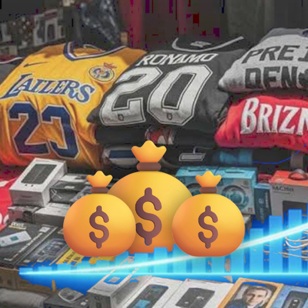 Ventas de productos piratas alcanzan más de 63 mil millones de pesos anuales