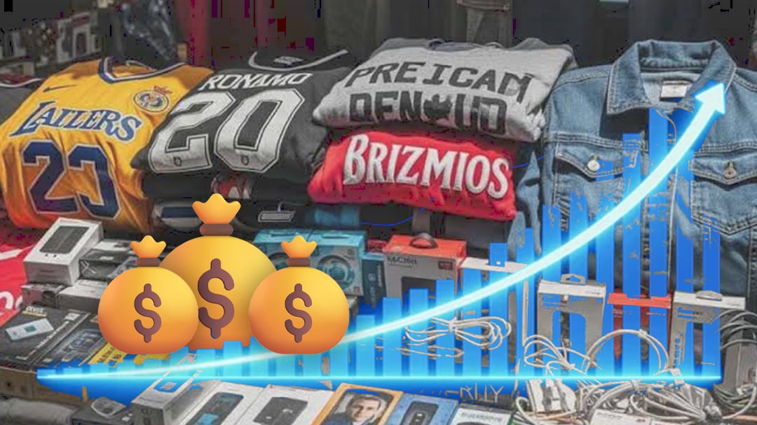Ventas de productos piratas alcanzan más de 63 mil millones de pesos anuales