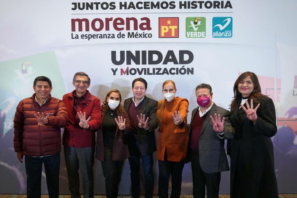 Candidatos de Morena para la elecciones 2022