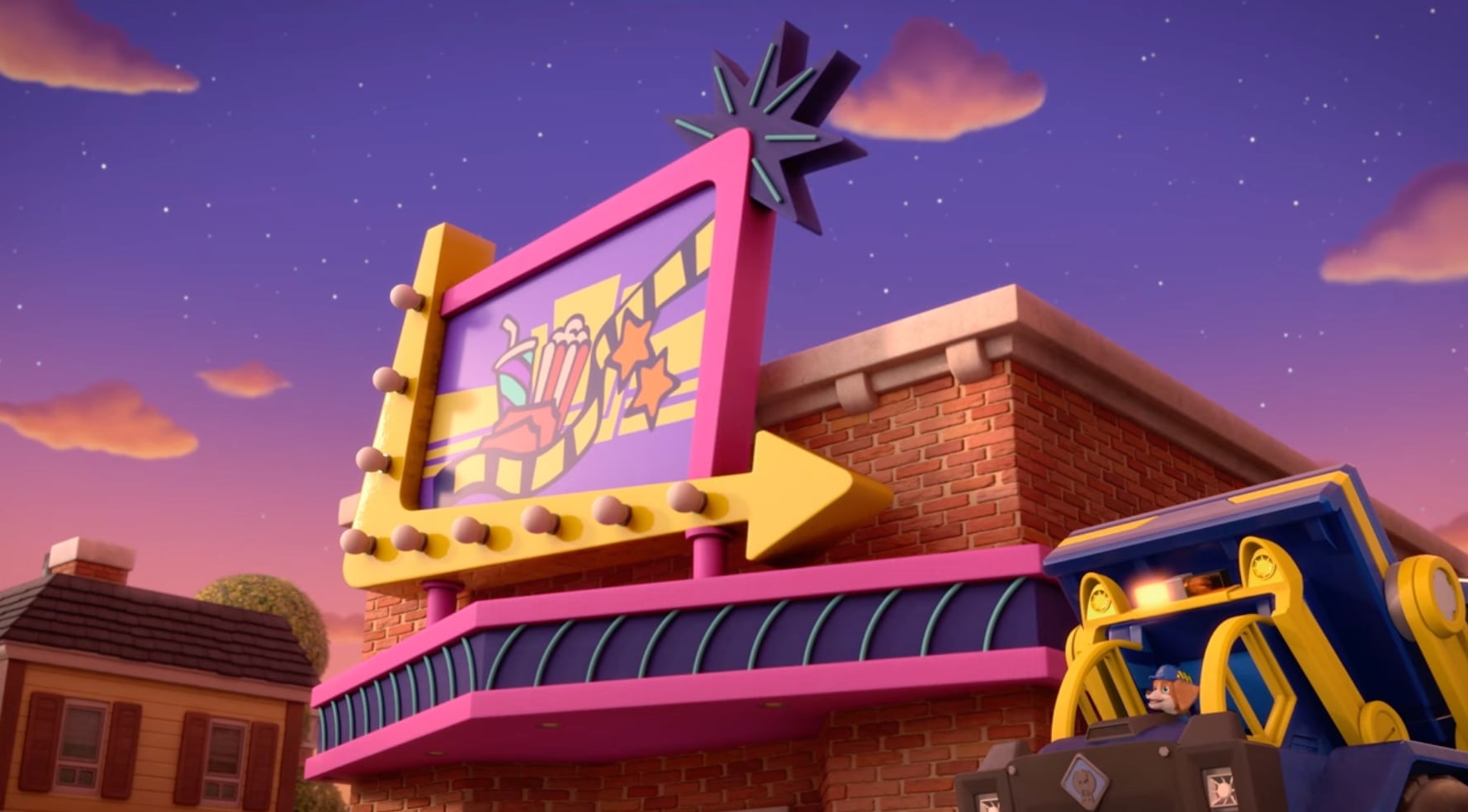 ubble y Paw Patrol construyen un autocinema: Capítulo en YouTube por Día Mundial del Cine