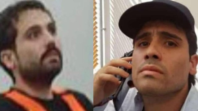 Ovidio Guzmán, con y sin barba