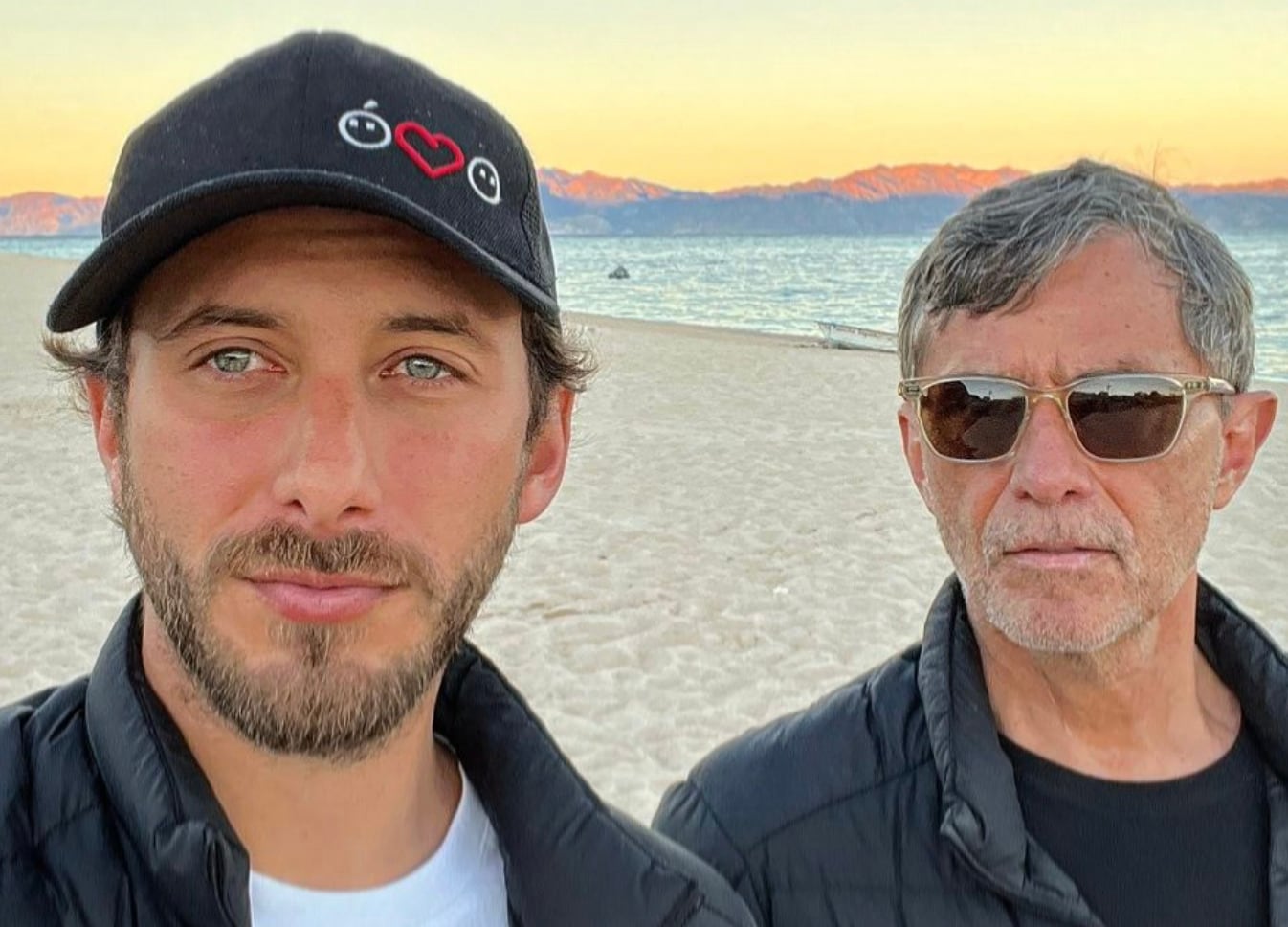 Sebastián Zurita y su papá, Humberto Zurita