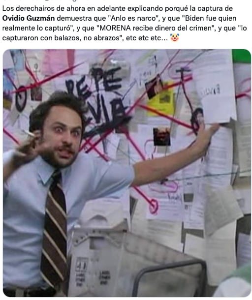 Las redes explotan con memes tras la detención de Ovidio Guzmán