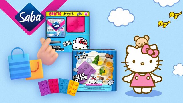 Hello Kitty regresa a Saba con estos moldes de silicón