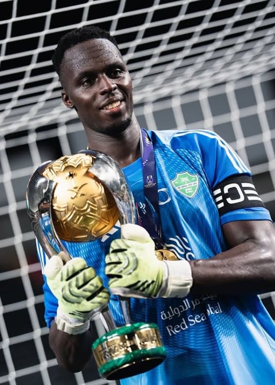 Édouard Mendy, portero de Senegal