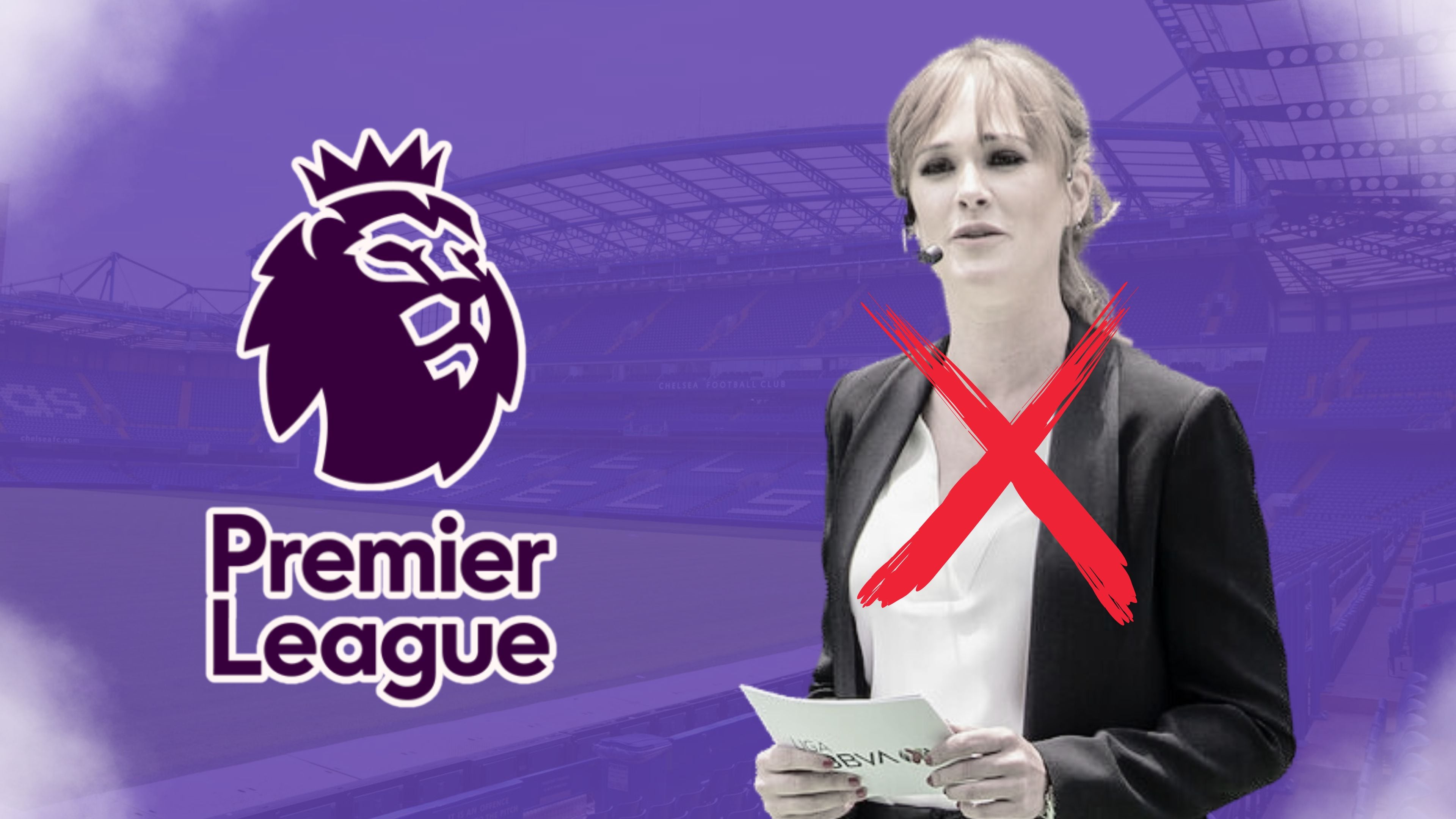 ¿Relegan a Marion Reimers? Ponen al nuevo narrador en el partido estelar de la Premier League